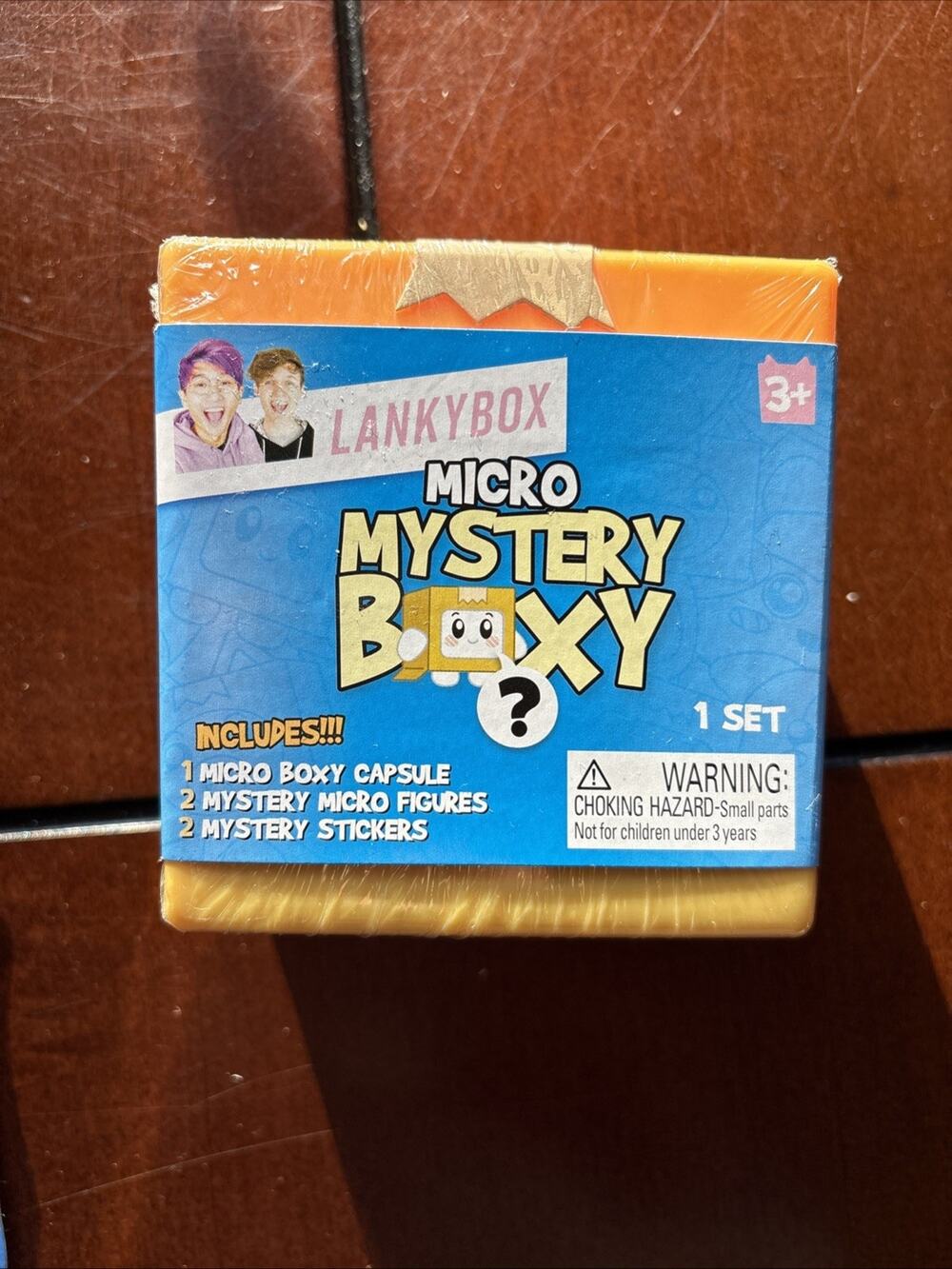 New LankyBox Micro Mystery Boxy Toy Set Capsule Figures & Stickers Blind Box